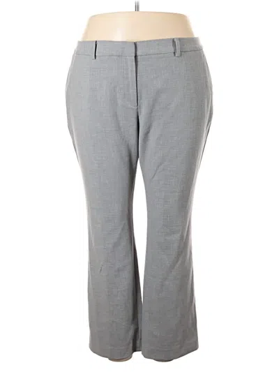 Pre-owned Talbots Dress Pants In Gray