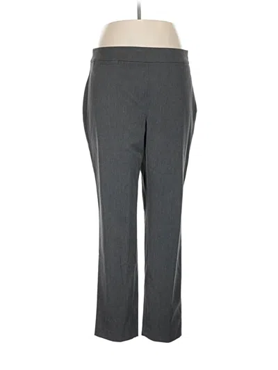 Pre-owned Talbots Dress Pants In Gray