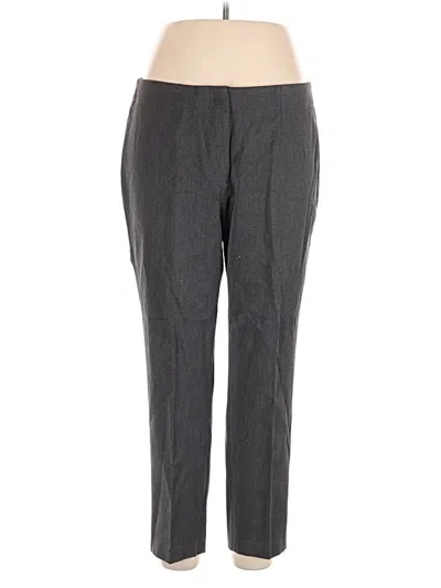 Pre-owned Talbots Dress Pants In Gray