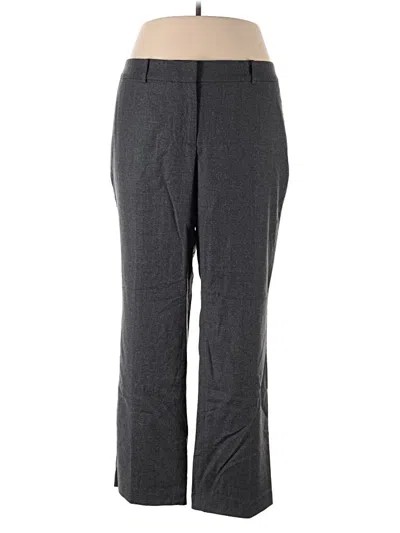 Pre-owned Talbots Dress Pants In Gray