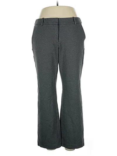 Pre-owned Talbots Dress Pants In Gray