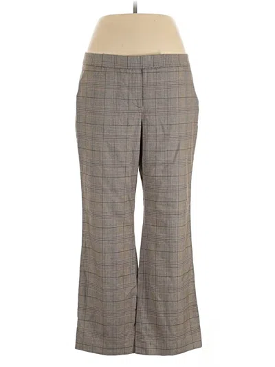 Pre-owned Talbots Dress Pants In Gray