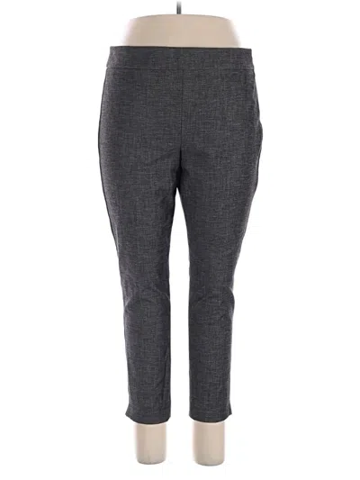 Pre-owned Talbots Dress Pants In Gray