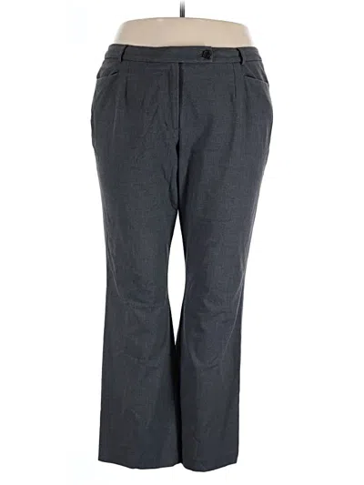 Pre-owned Talbots Dress Pants In Gray