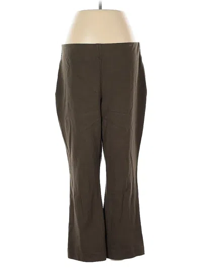 Pre-owned Talbots Dress Pants In Green