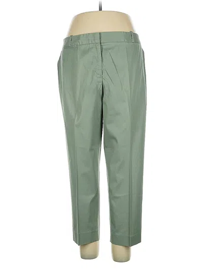 Pre-owned Talbots Dress Pants In Green