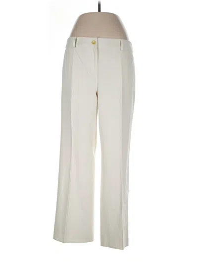 Pre-owned Talbots Dress Pants In Ivory