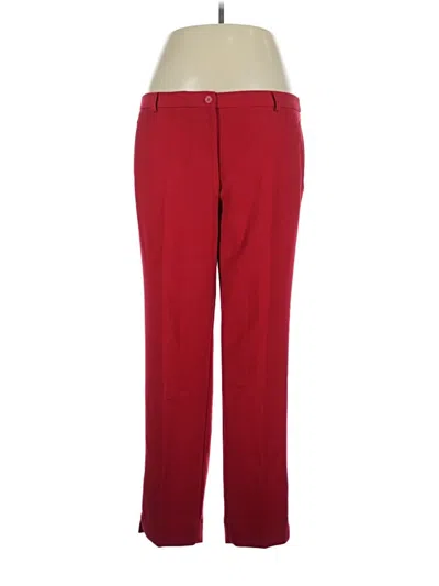 Pre-owned Talbots Dress Pants In Red