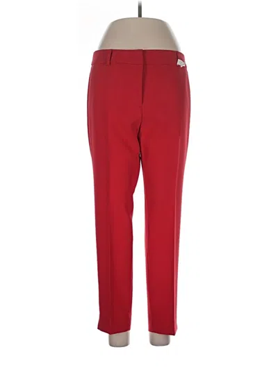Pre-owned Talbots Dress Pants In Red