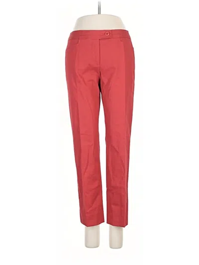 Pre-owned Talbots Dress Pants In Red