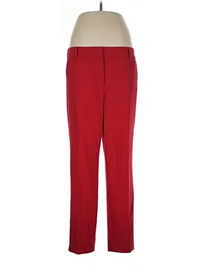 Pre-owned Talbots Dress Pants In Red