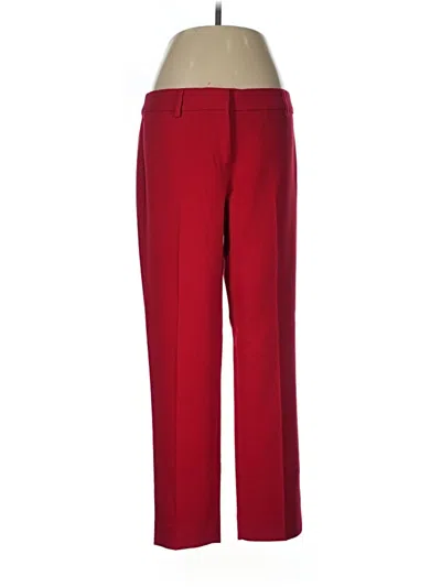 Pre-owned Talbots Dress Pants In Red