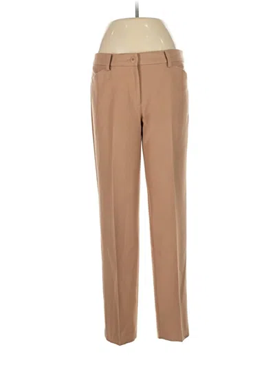 Pre-owned Talbots Dress Pants In Tan