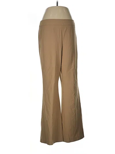 Pre-owned Talbots Dress Pants In Tan