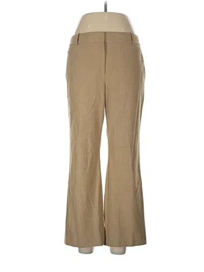 Pre-owned Talbots Dress Pants In Tan