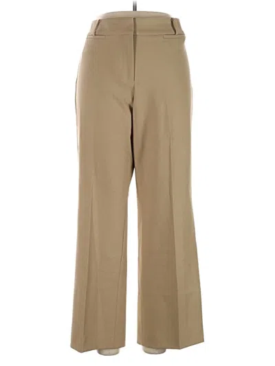 Pre-owned Talbots Dress Pants In Tan