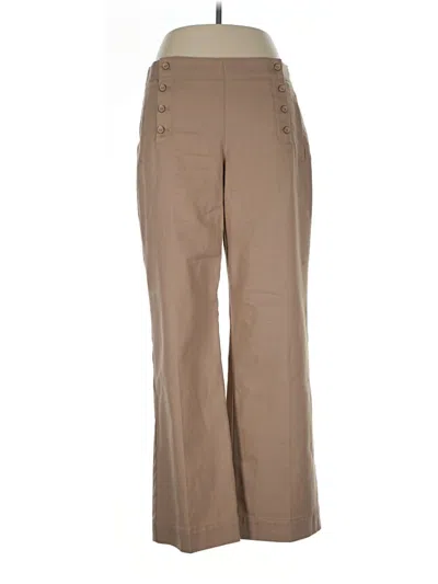 Pre-owned Talbots Dress Pants In Tan