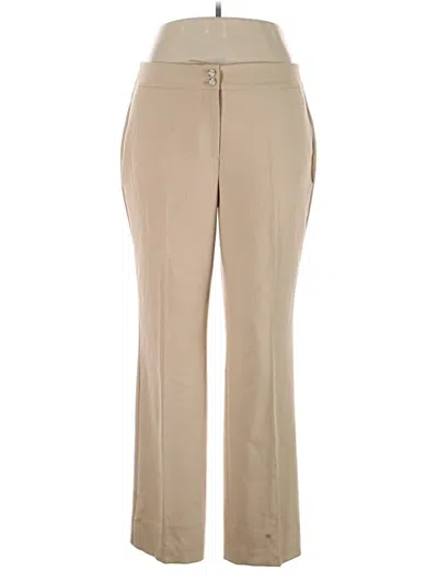 Pre-owned Talbots Dress Pants In Tan