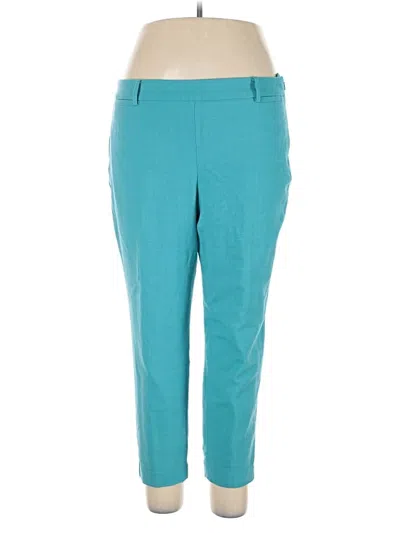 Pre-owned Talbots Dress Pants In Teal