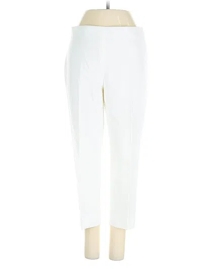 Pre-owned Talbots Dress Pants In White
