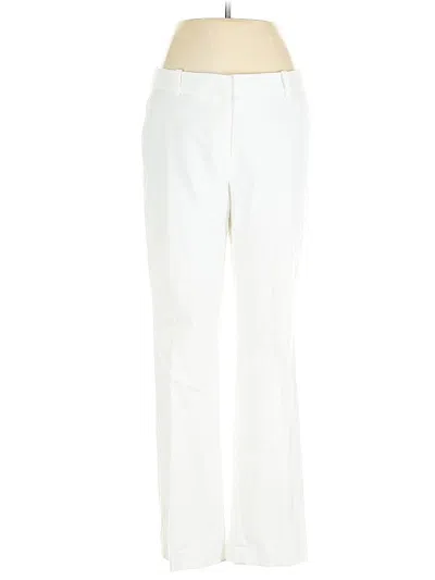 Pre-owned Talbots Dress Pants In White