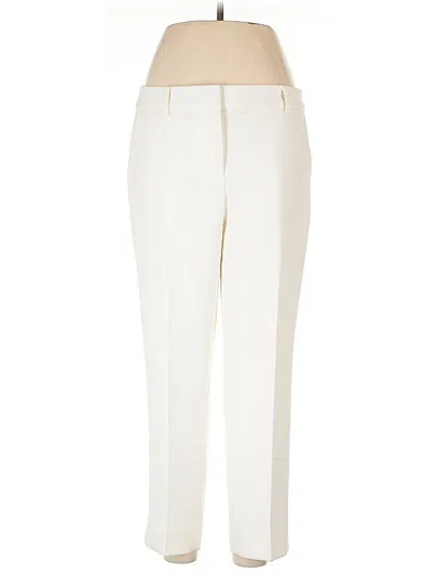 Pre-owned Talbots Dress Pants In White