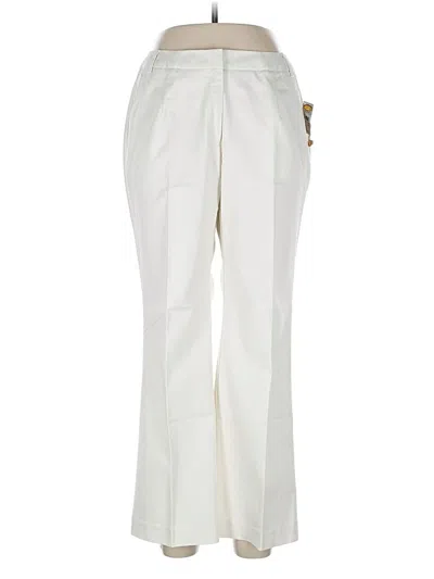 Pre-owned Talbots Dress Pants In White