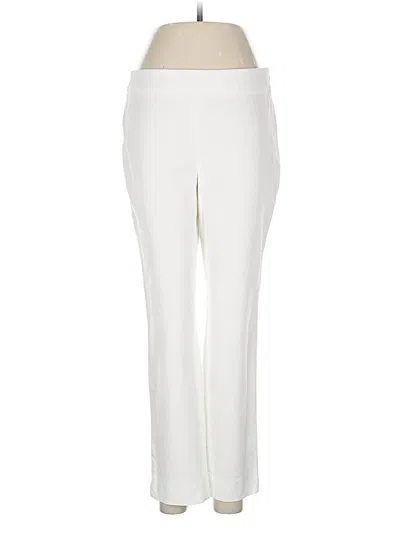 Pre-owned Talbots Dress Pants In White