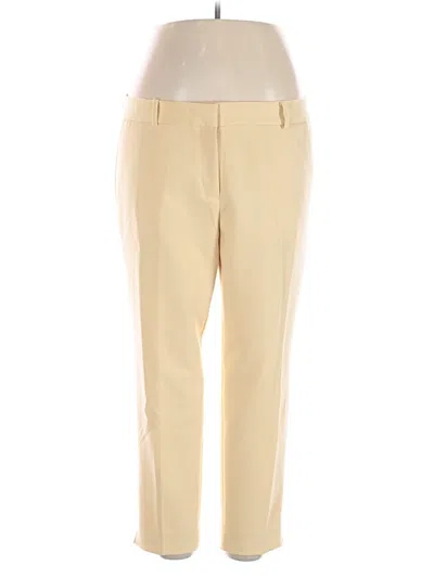Pre-owned Talbots Dress Pants In White