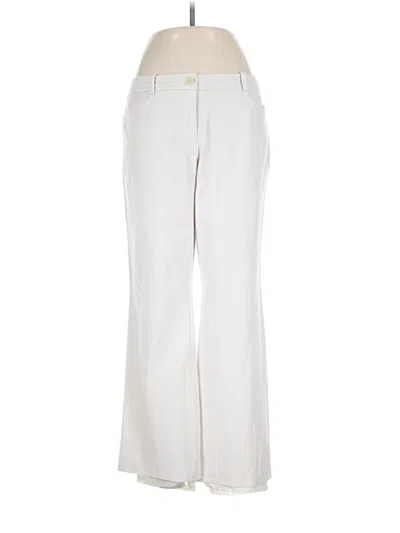 Pre-owned Talbots Dress Pants In White