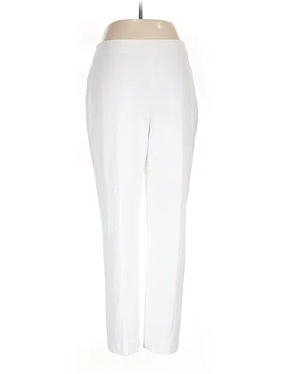 Pre-owned Talbots Dress Pants In White