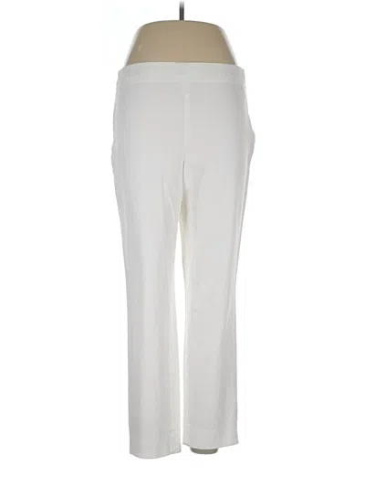 Pre-owned Talbots Dress Pants In White