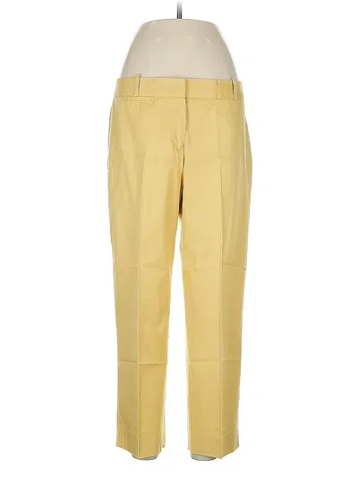 Pre-owned Talbots Dress Pants In Yellow
