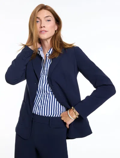 Talbots Easy Travel Blazer - Blue - 2