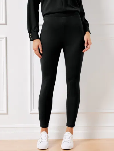 Talbots Effortless Ultraknit Leggings - Black - 1x