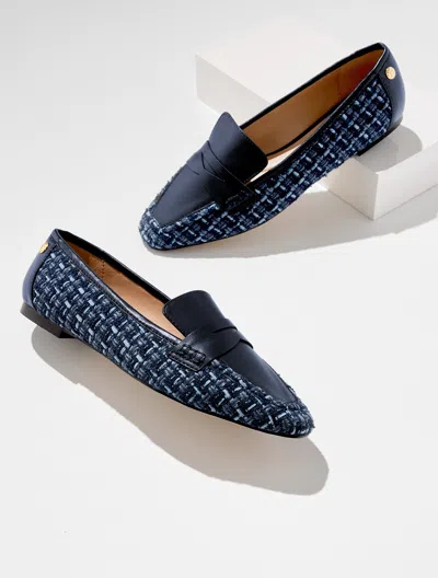 Talbots Erin Loafers - Ocean Tweed - Blue - 11m