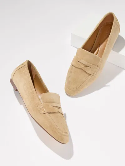 Talbots Erin Suede Loafers - Light Toffee - 5m