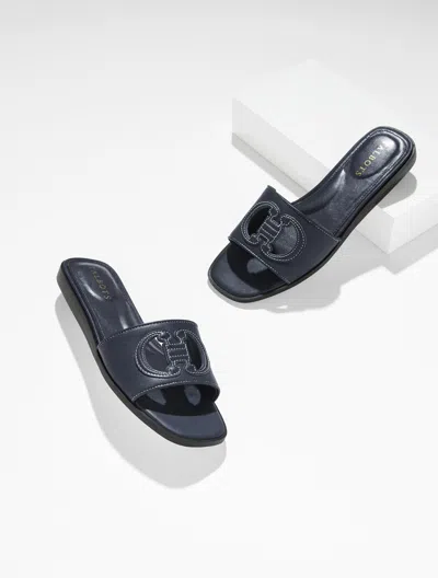 Talbots Eva Vachetta Micro Wedge Sandals - Blue - 10 1/2 M