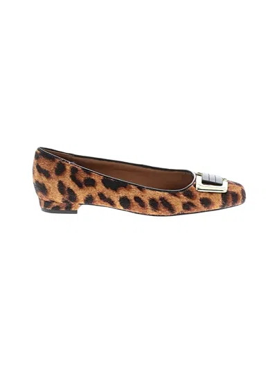 Pre-owned Talbots Flats In Brown