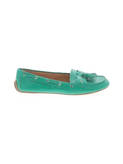Pre-owned Talbots Flats In Green