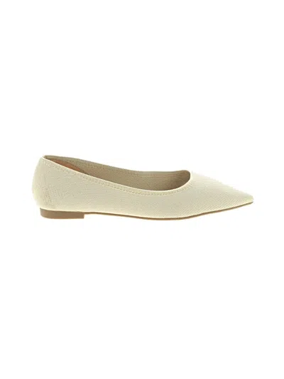 Pre-owned Talbots Flats In Ivory