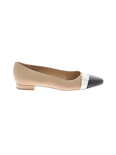 Pre-owned Talbots Flats In Tan