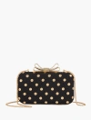 Talbots Foil Dot Minaudiã¨re - Black/gold - 001  In Black,gold
