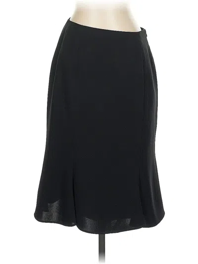 Pre-owned Talbots Formal Skirt In Black
