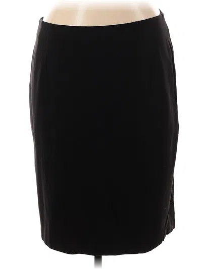Pre-owned Talbots Formal Skirt In Black