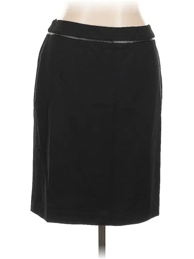 Pre-owned Talbots Formal Skirt In Black