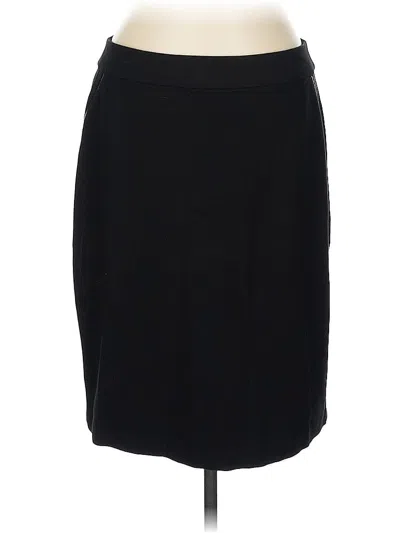 Pre-owned Talbots Formal Skirt In Black