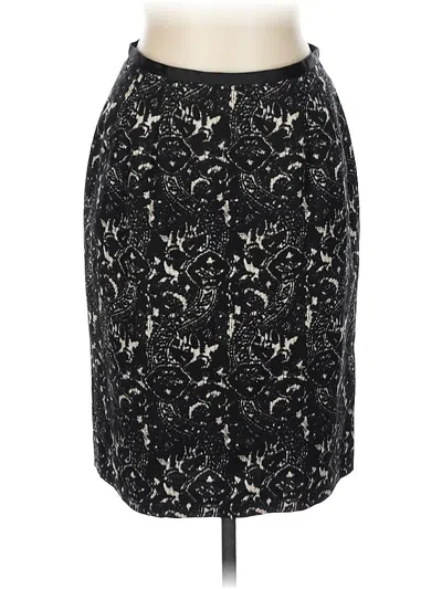 Pre-owned Talbots Formal Skirt In Black