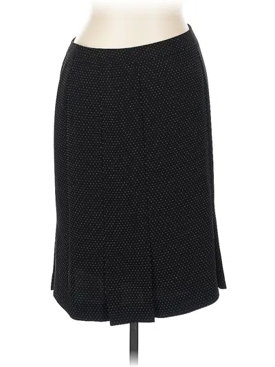 Pre-owned Talbots Formal Skirt In Black