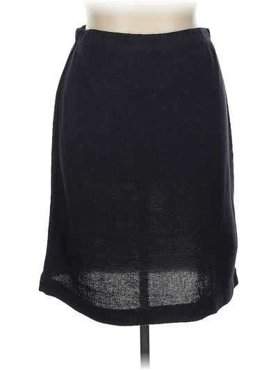 Pre-owned Talbots Formal Skirt In Black